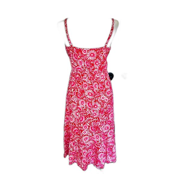 NWT Second Generation Brand Faux Wrap Style Sundress in Pink Size S - Picture 2 of 6